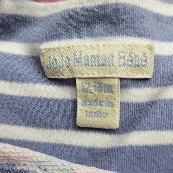 Jojo Maman Bebe Dress Unicorn Pink Size 12-18 Months - Picture 6 of 7